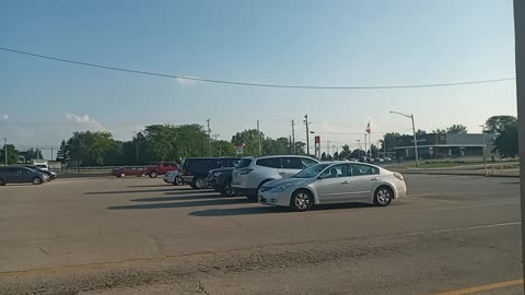 Outside the Chief Supermarket