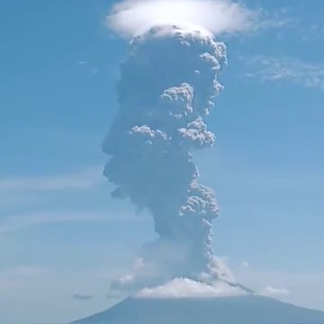 Indonesia's Lewotolo volcano erupts spewing ash into sky