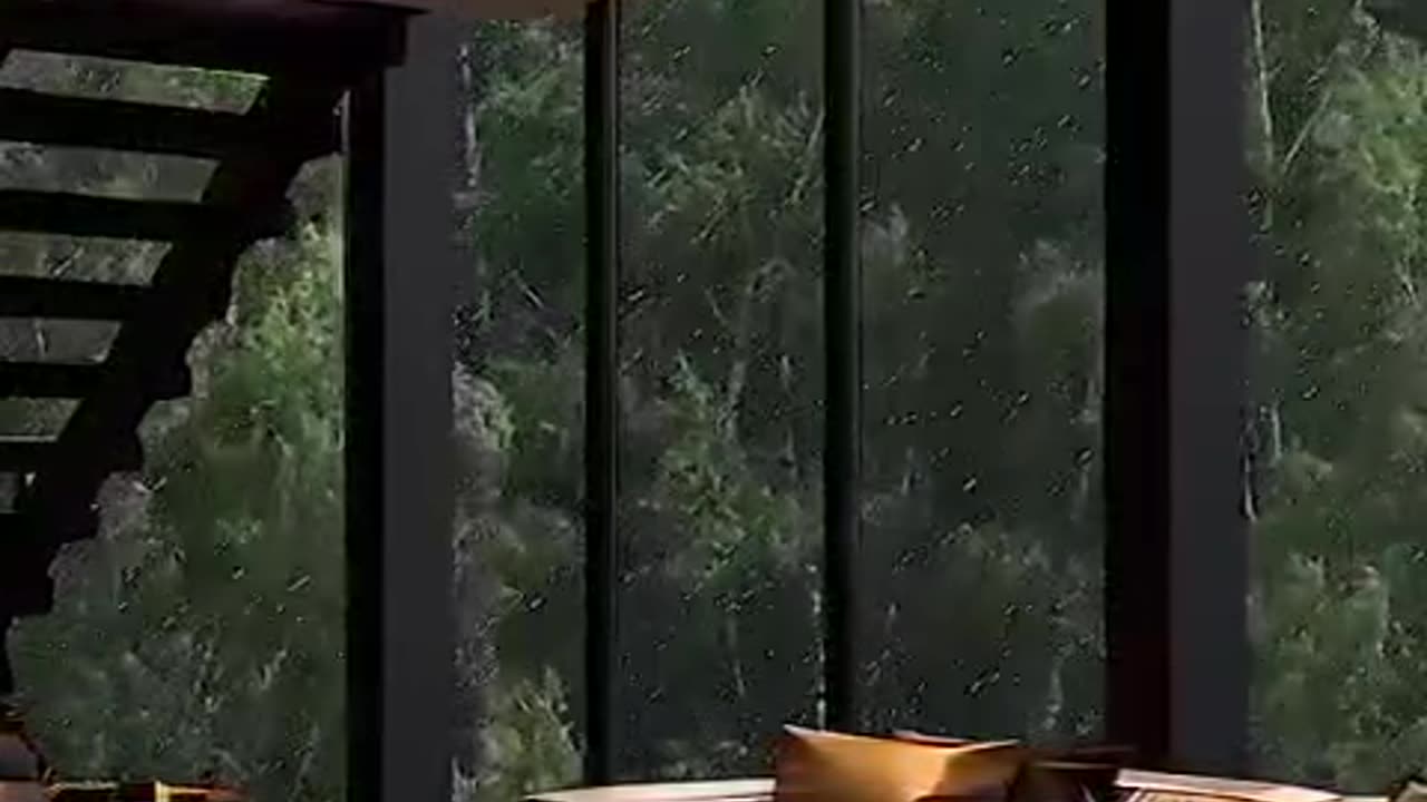 Raining Scene