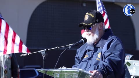 Four-time Purple Heart recipient honored at Veterans Day ceremony in Atlantic City, NJ