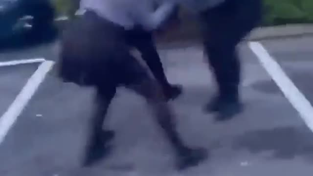 Two black racist women beat up a coleague while one of their peers films in Uk