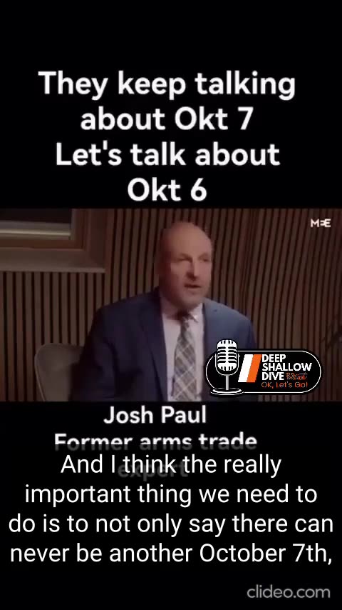 What was happening before Oct 7th, let's first know about oct 6th!