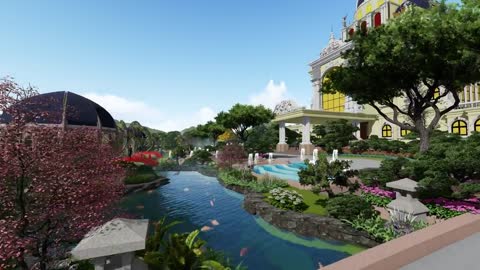 Landscape design project in Vietnam - Salalagreen Corporation