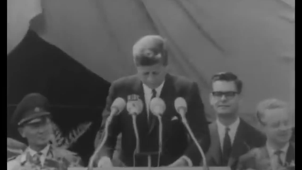 June 26, 1963 | President Kennedy Proclaims "Ich Bin Ein Berliner"