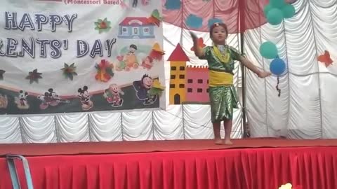 Little children beautiful nepali dance