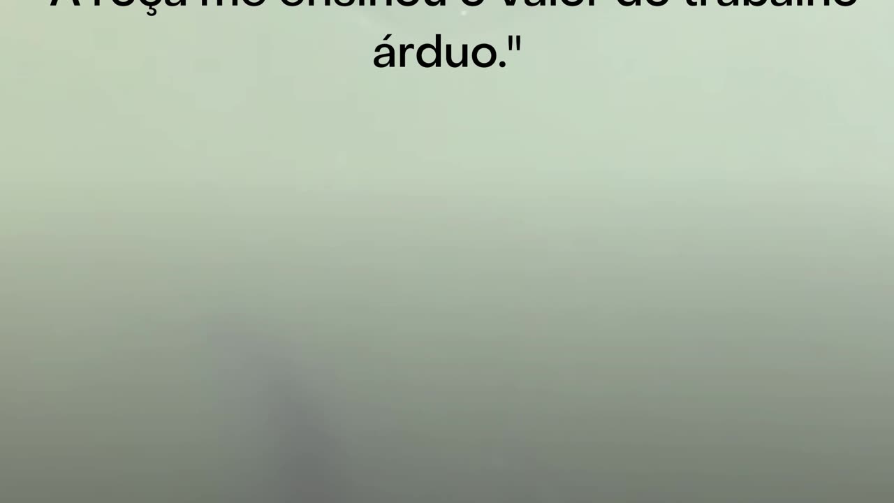 "A roça me ensinou o valor do trabalho árduo." - Ana Ferreira
