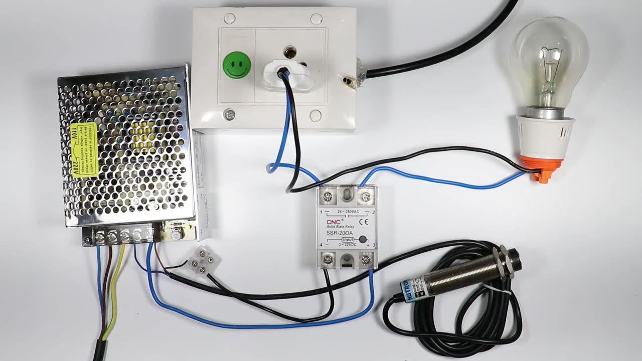 SSR Connection With Sensor | What Is Solid State Relay In Urdu