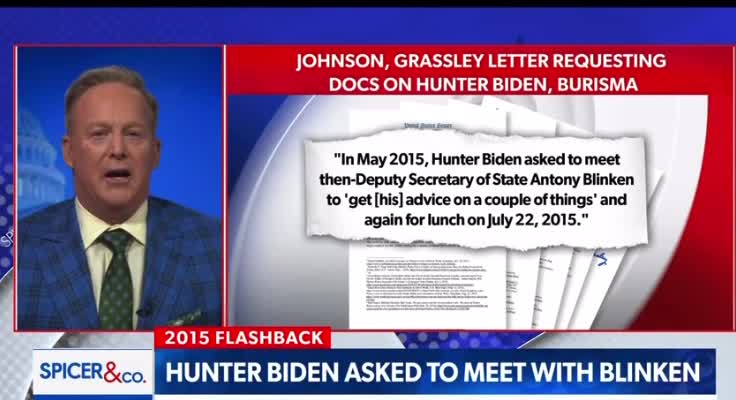 Ruh-Roh... Hunter Biden met with Tony Blinken Back in 2015 When He was Deputy SOS