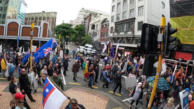 March On Wellington 16 Dec 2021 Pt 2 of 6