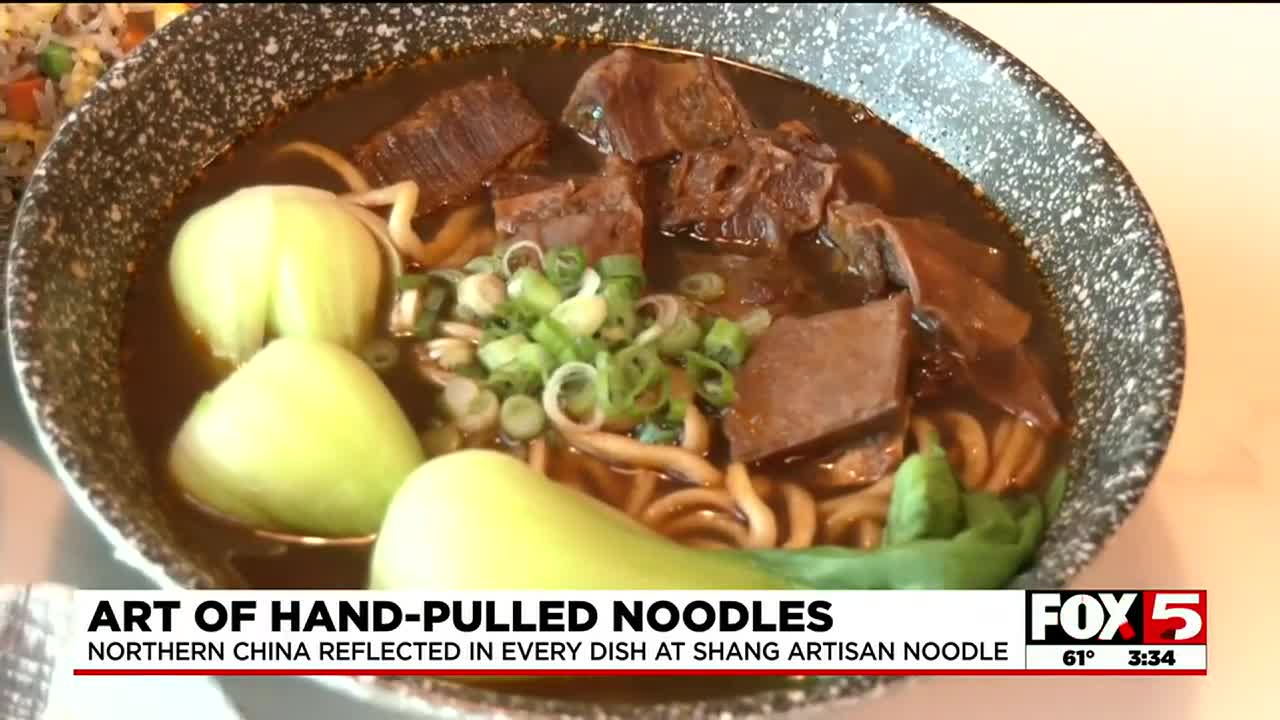 Las Vegas restaurant gaining attention for hand-pulled noodles, techniques from China