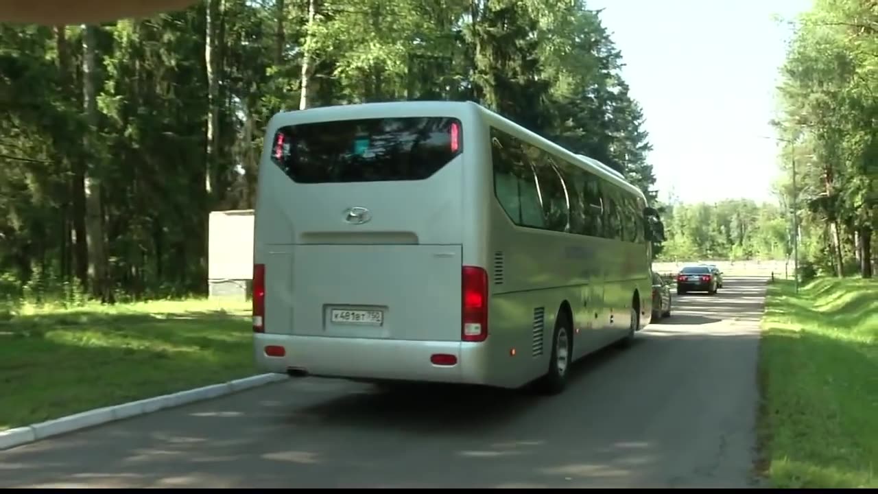 Crew Departs for Launch Site