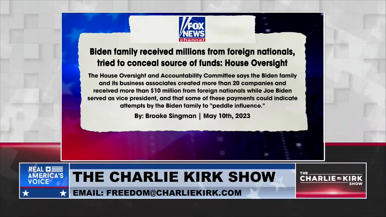 Rep. Anna Paulina Luna on the Evidence That the Biden Family Has Received Millions From the CCP