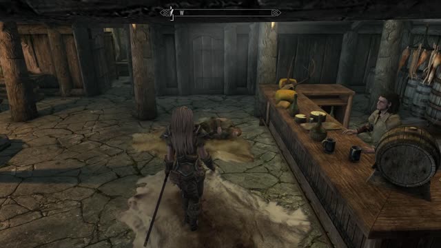 Dickin' around in Skyrim! Hobo Dance!