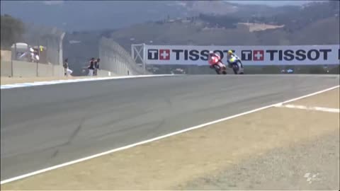 Rossi vs Stoner Laguna Seca 08' -- MotoGP Historic Battles Ever--