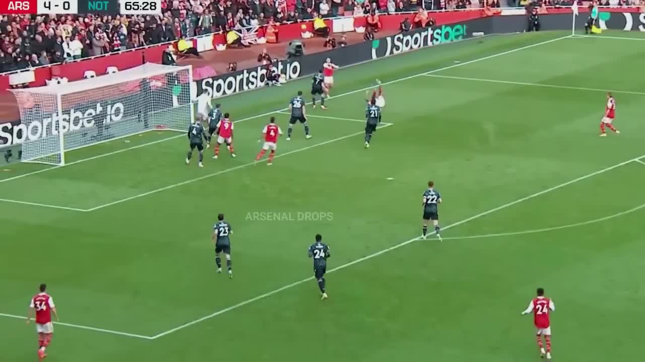 SUPER SUB - REISS NELSON 10/10 PERFOMANCE VS NOTTINGHAM FOREST | ARSENAL 5 NOTHHINGHAM 0