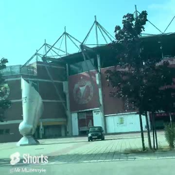Soccer Stadium In Lodz, Poland