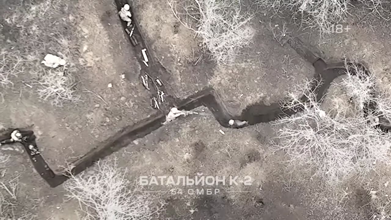 Latest Trench Warfare in Ukraine's front line