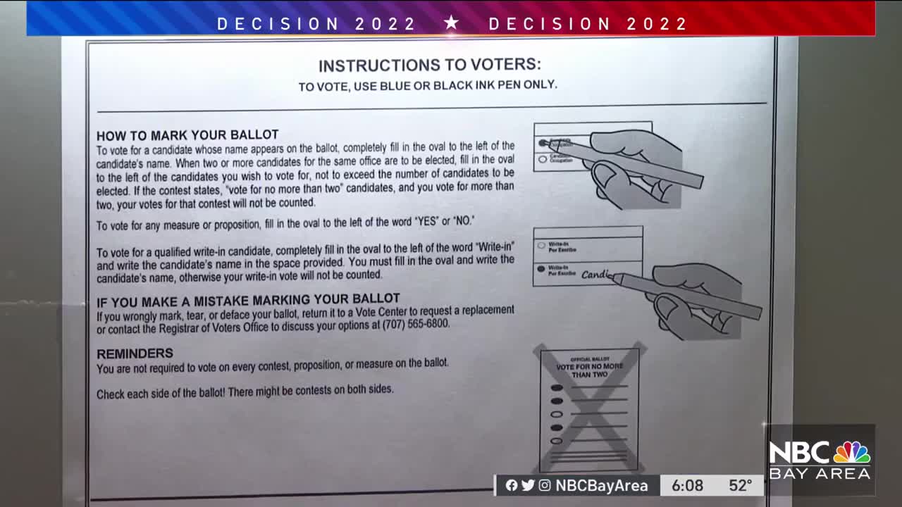 Sonoma County Polls Supervised by DOJ on Election Day