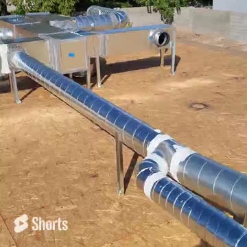 CLEAN SPIRAL_COMMERCIAL DUCTWORK - PHOENIX SCOTTSDALE ARIZONA YAVAPAI AIR CONDITIONING HEATER REPAIR