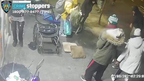 Man In Wheelchair Robbed In Shithole New York City