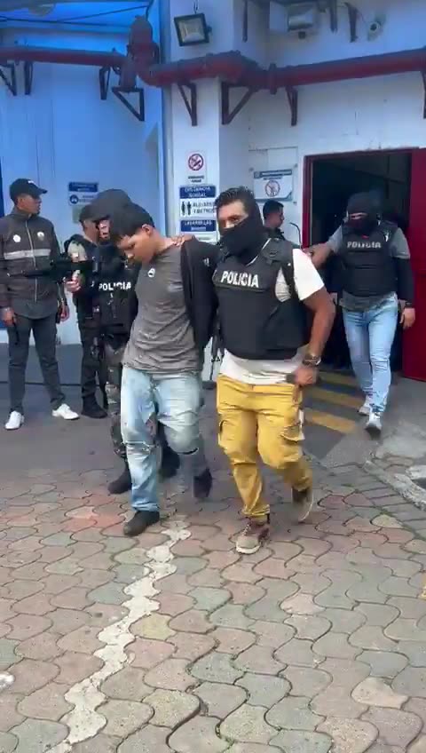 All gunmen who attacked TV studio in Ecuador have been apprehended by police