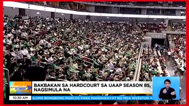 Bakbakan sa hardcourt sa UAAP Season 85,nagsimula na