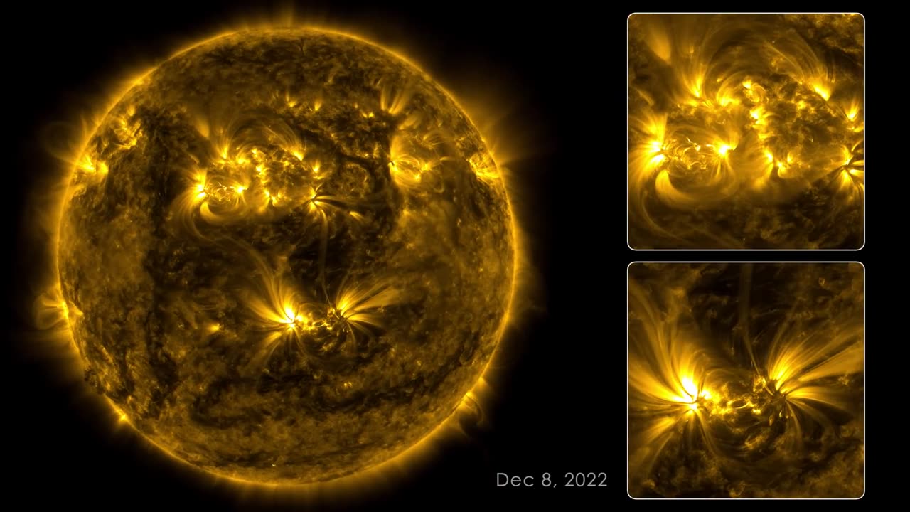 133 days recording of sun surface by NASA part 10/11 series