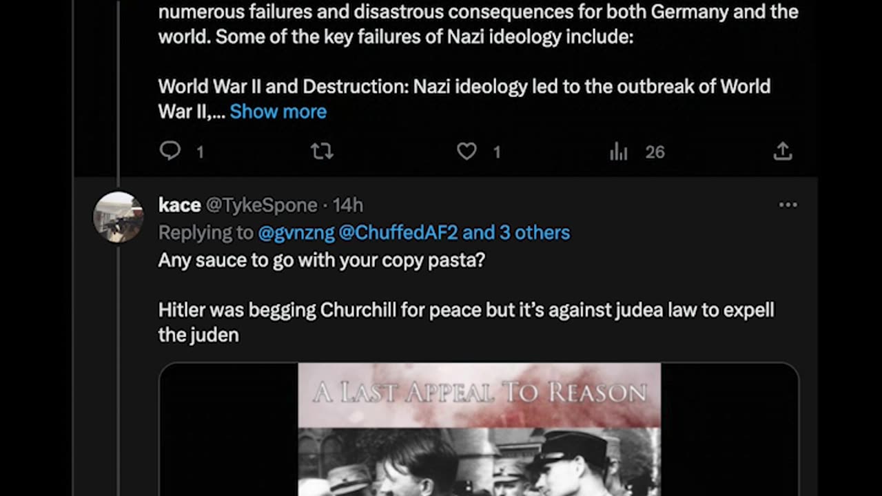 TIME TRAVELER VS. NAZI MARINE PART 1 - BANNED ON TWITTER / X