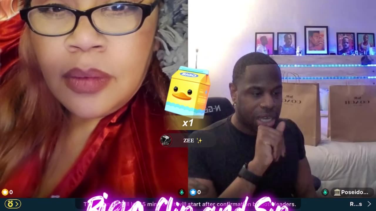 Lady bee lines Stone & talks about TomiKay/Llama/Tammy & more 1/5/24 #bigoclipandsip