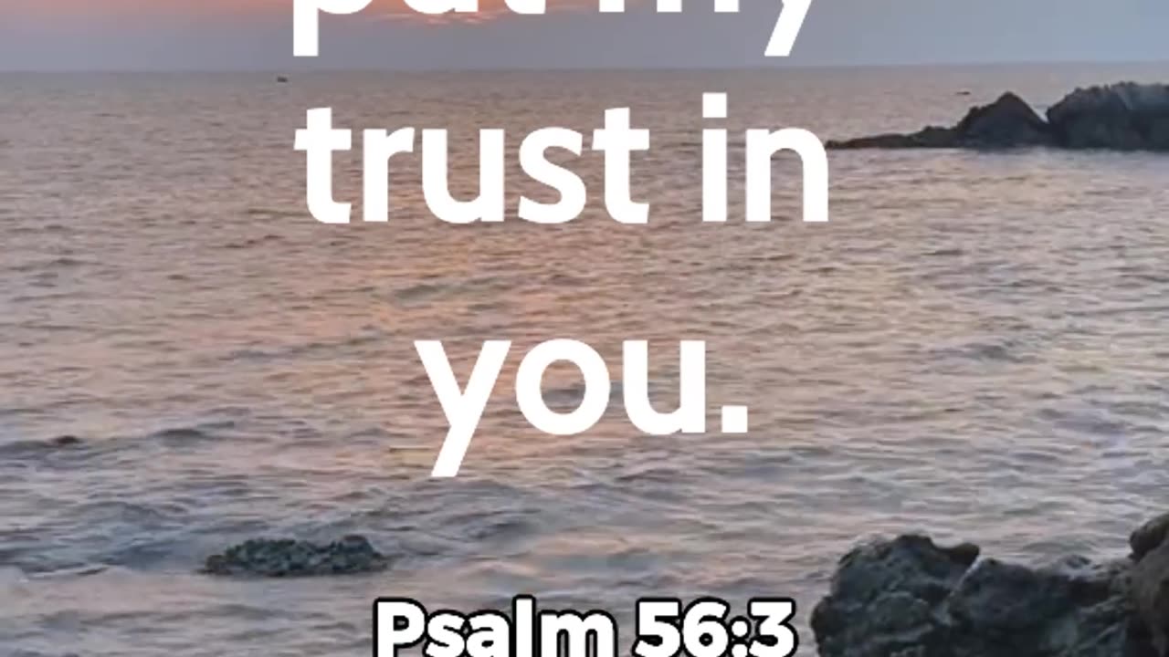 Trust God