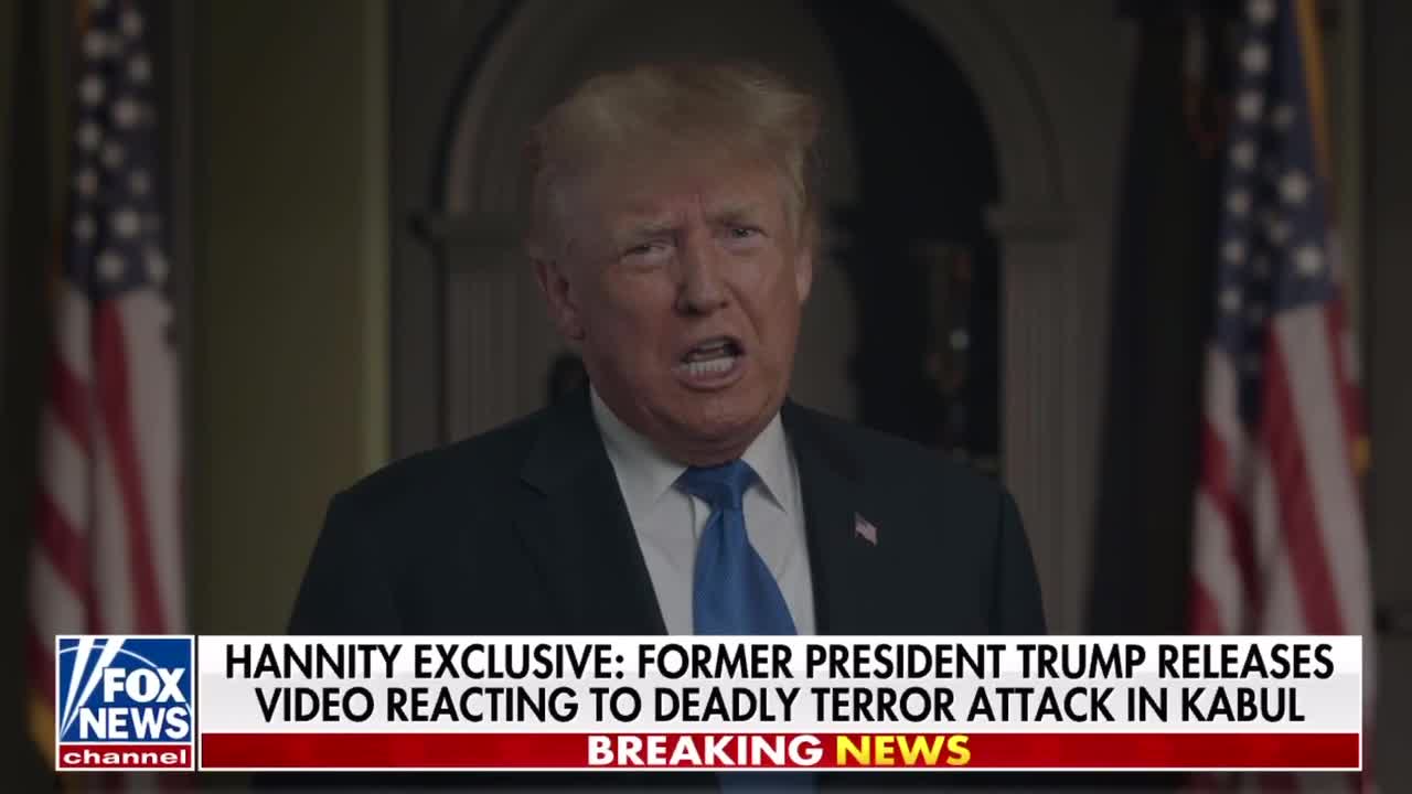 President Trump Addresses America Following Deadly Attacks In Kabul