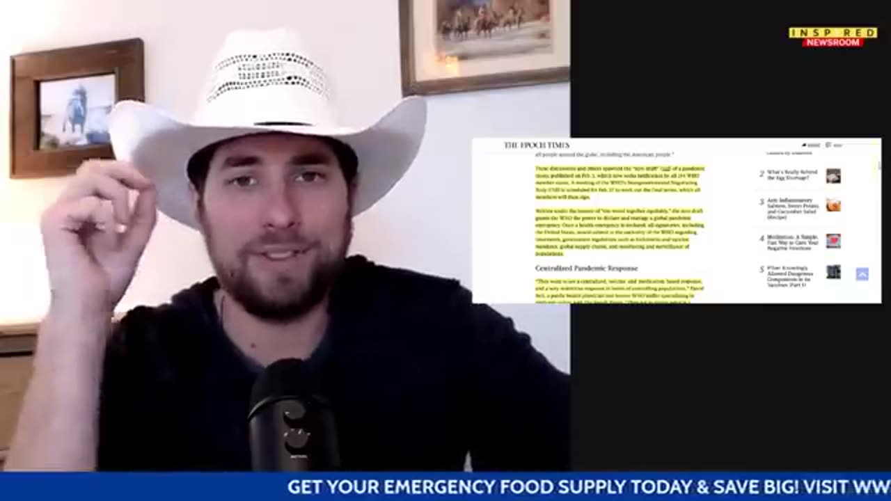 Biden to Sign US Sovereignty over to the W.H.O.