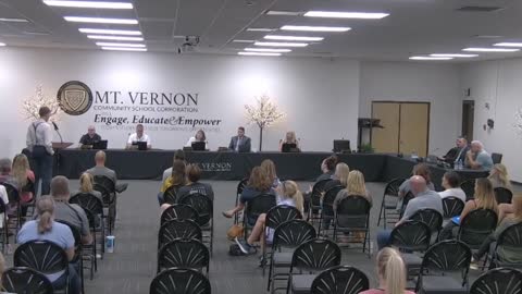 Mt Vernon School Board Meeting - A LOCAL DOCTOR MAKES HIS CASE AGAINST V@C