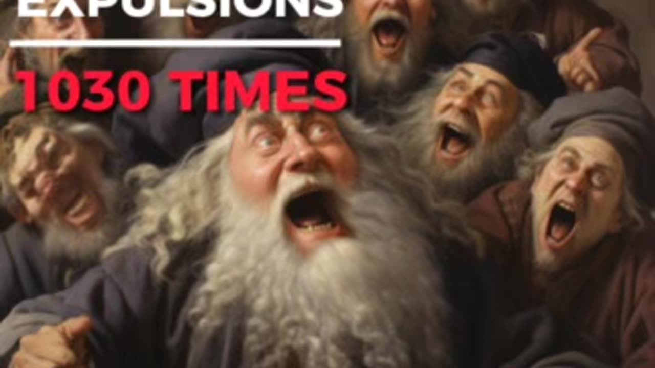 The Complete List of 1030 Jewish Expulsions In Human History