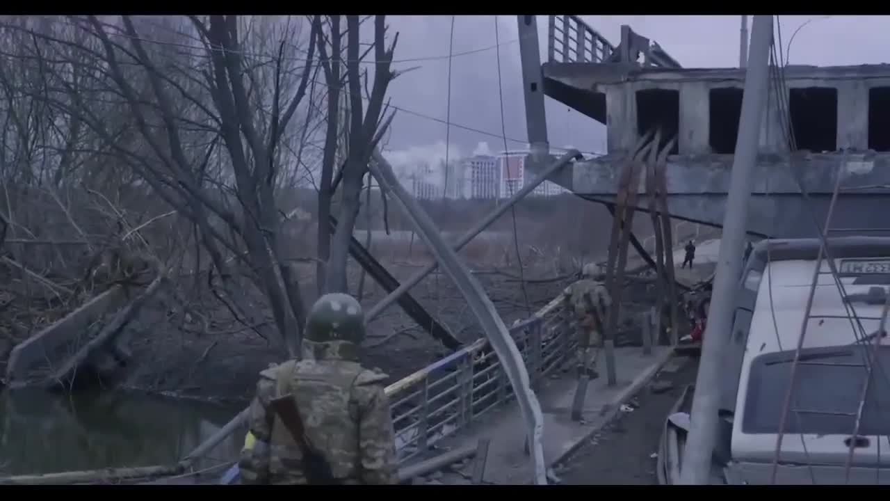 +18 Irpin - this is what the Russian humanitarian corridor looks like 2