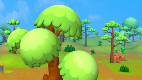Funny Animals Train game on Color Slider Cow, Monkey, Gorilla, Elephant | Animal Cartoons
