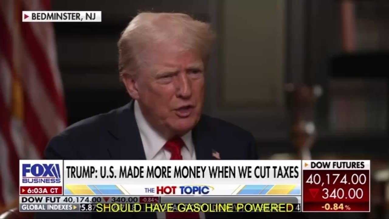 Trump discusses taxes, potential Treasury secretary pick, tariffs and why he likes crypto