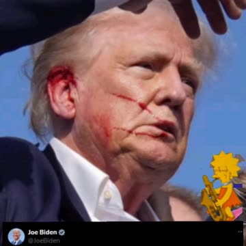 President Joe Biden's account deleted this post from last week in which he said that it was necessary to "put Trump in the center of the target".