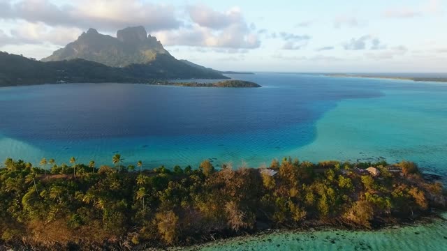 TRAVEL AROUND BORA BORA (HD) - Relaxing Music With Beautiful Nature Videos