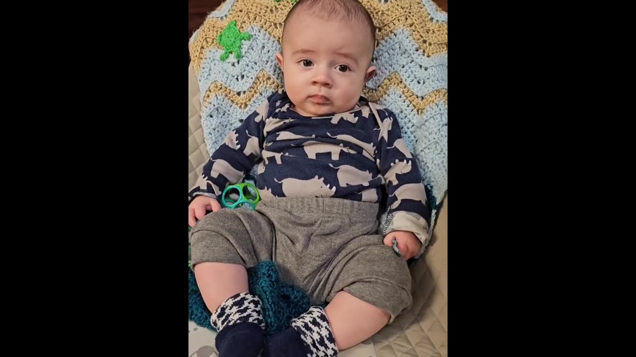 Chatty Baby Boy has hilarious conversation with his Mom