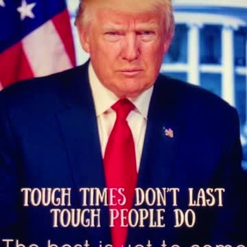 DONALD J. TRUMP AMERICA TOUGHEST PRESIDENT❤️🇺🇸💙⭐️