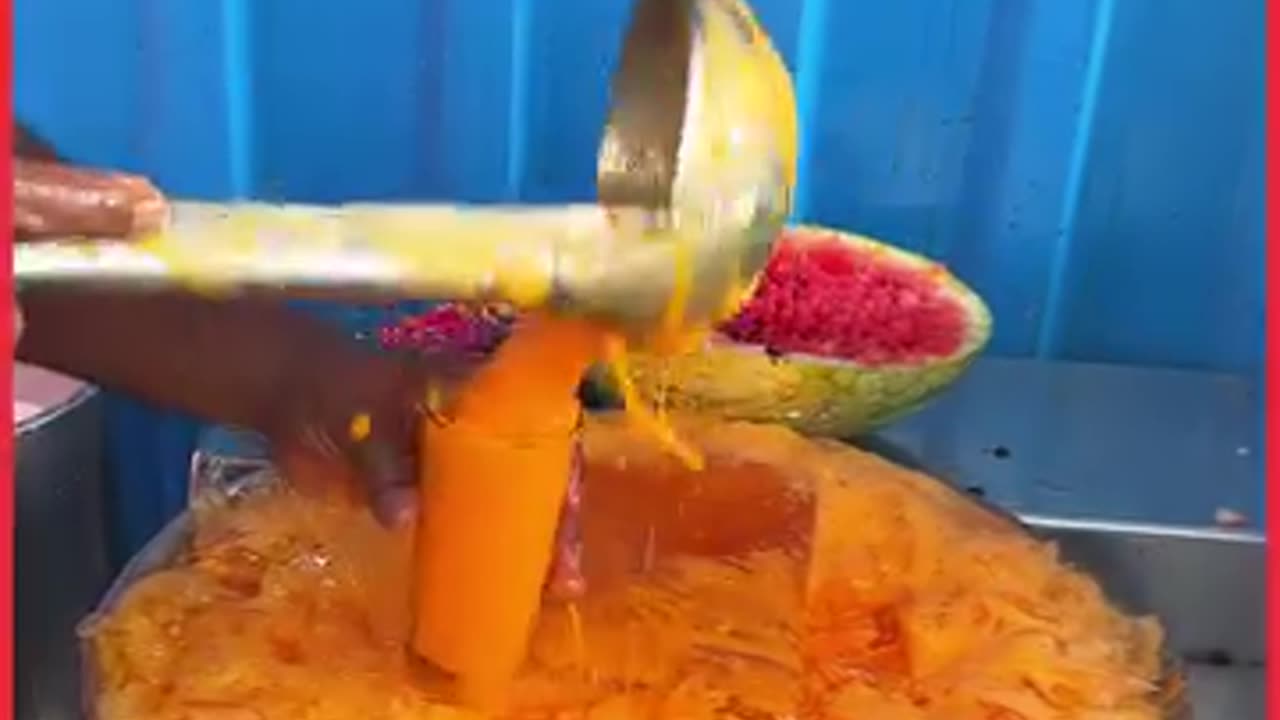 Water mellion drink street