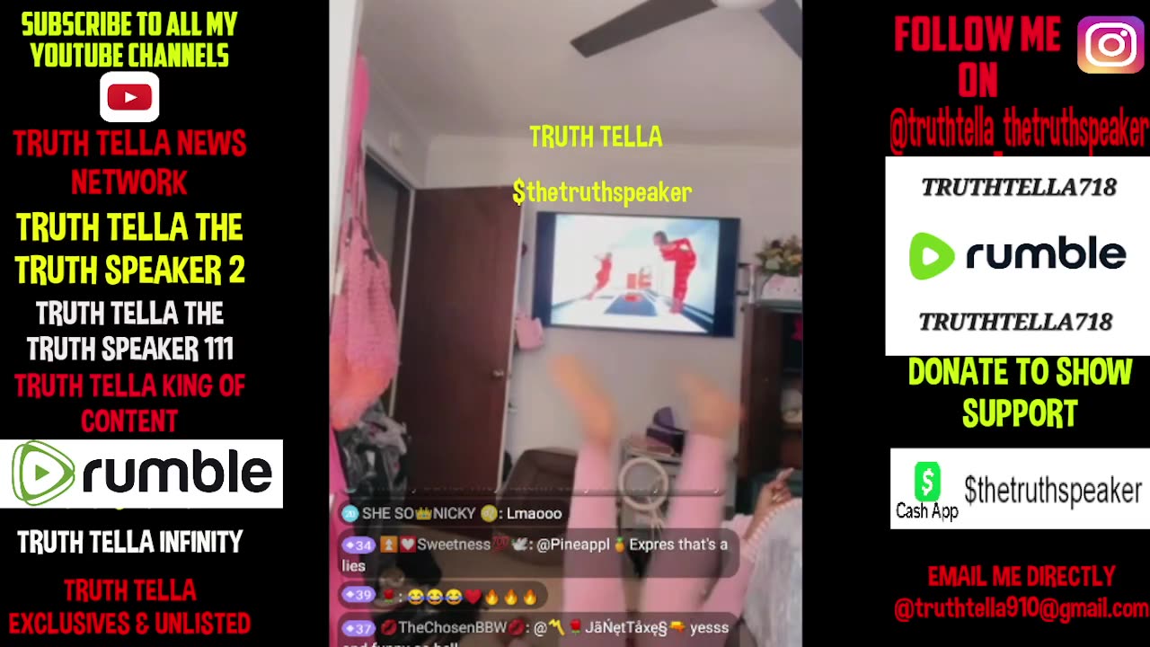 LIYAH THE DOLL WANTS TRINA B & RED39 PAGES GONE FOR TELLING THEIR VIEWERS 2 CALL CPS ON HER