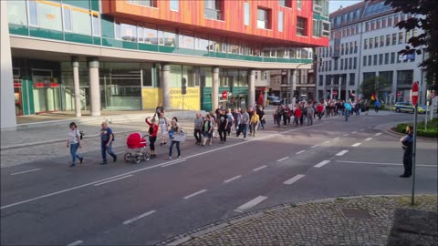 MONTAGSPAZIERGANG - BAUTZEN, 22 05 2023, 120. MAHNWACHE - Start und Ankunft 🕊