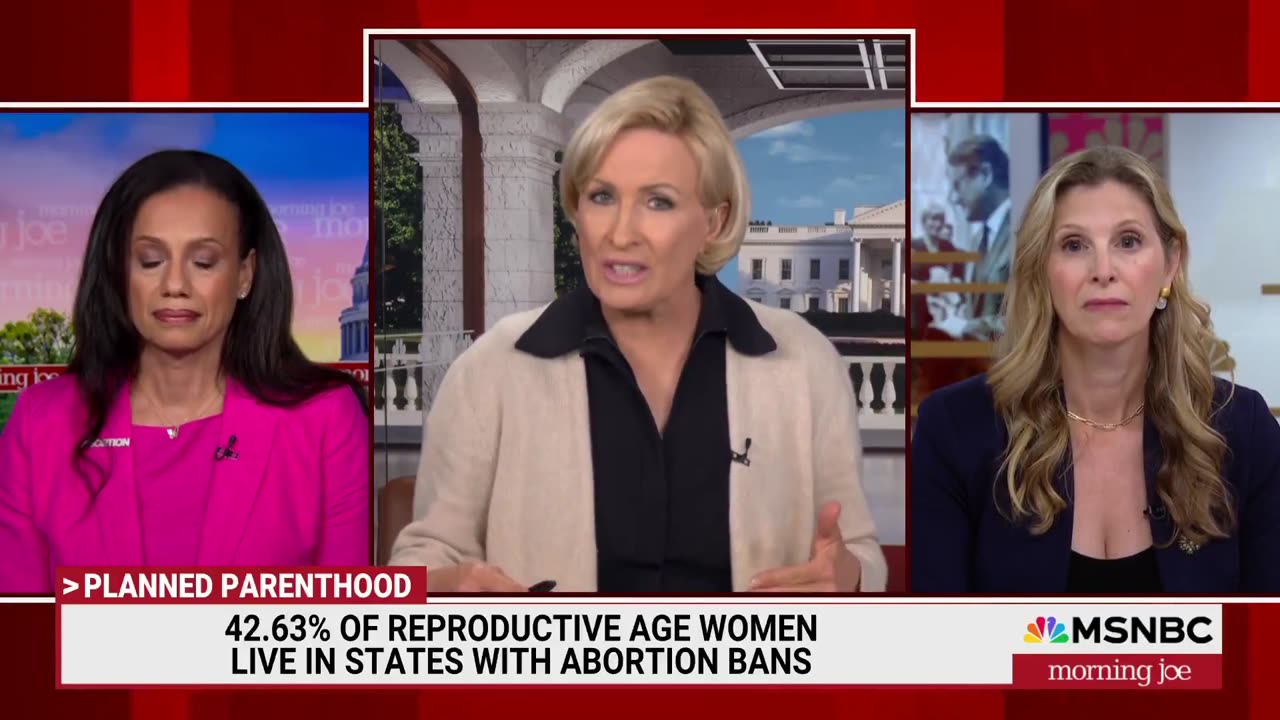 If you ever doubt that Mika is a certifiable cretin, here she calls abortion "life-saving."