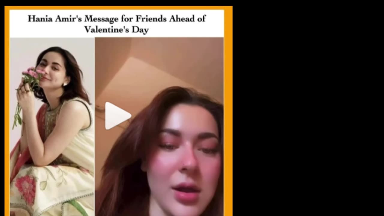 Hania Aamir's February 14 announcement video goes viral