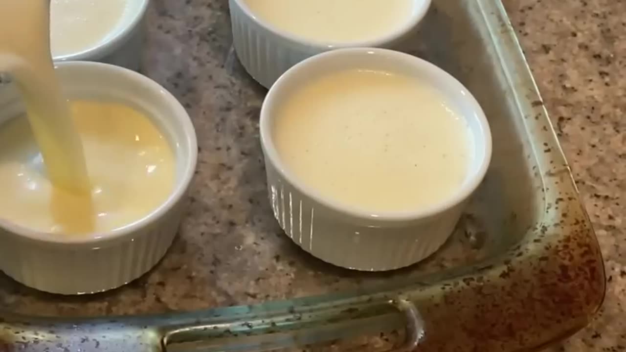 ￼Crème Brûlée!! #shorts #fyp #viral #cooking #chef #food #recipe #trending