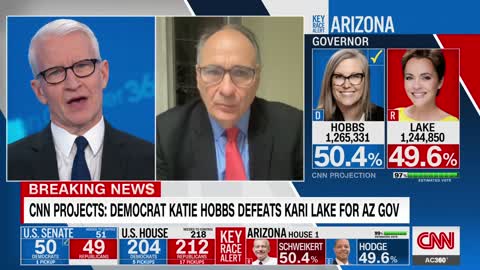 John King separates Katie Hobbs' extended success in Arizona lead representative's race