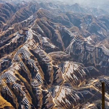 Horrific solar "farms" in Yunnan province, China - Looks almost unreal.