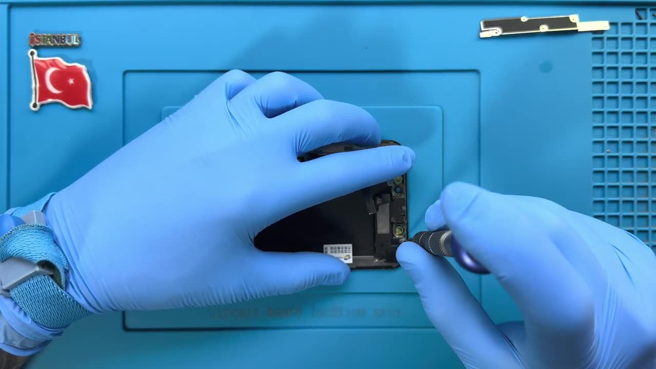 You can watch how to replace iPhone X screen with this video. I